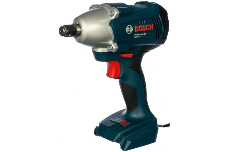 Гайковерт аккумуляторный ударный BOSCH GDS 250-LI (без АКБ и ЗУ) 06019G6121