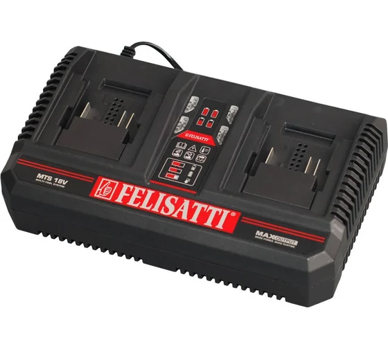 Зарядное устройство FELISATTI FT1562 18В/4A/ 2 порта/вентилятор/ М