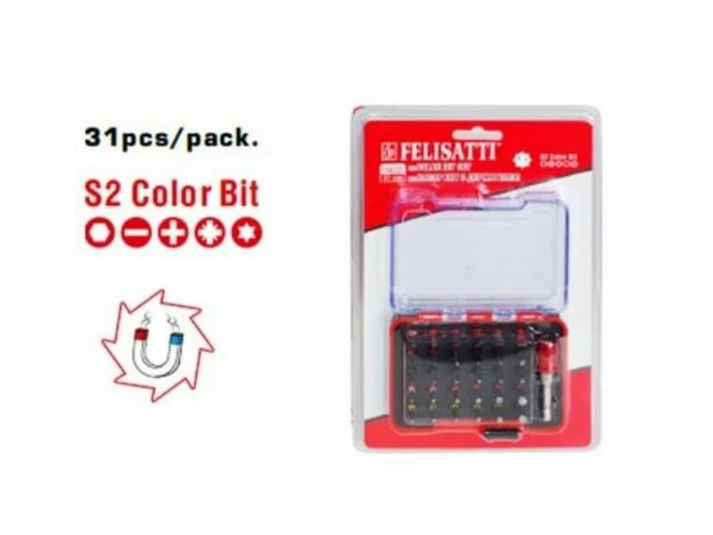 Набор бит с держателем FELISATTI (31 пр.) 0621.5.0.00