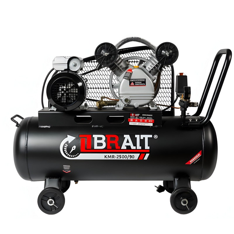 Компрессор воздушный BRAIT КМR 2500/90 20.01.005.043