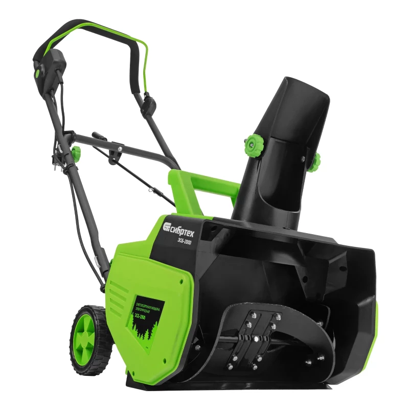 Снегоуборочная машина электрическая ЭСБ-2000, 2 кВт Сибртех