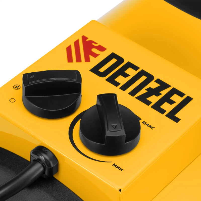 Тепловая пушка SFH-9000, 400 В, 850 м3/ч, вентилятор 3 режима, 6000/9000 Вт Denzel