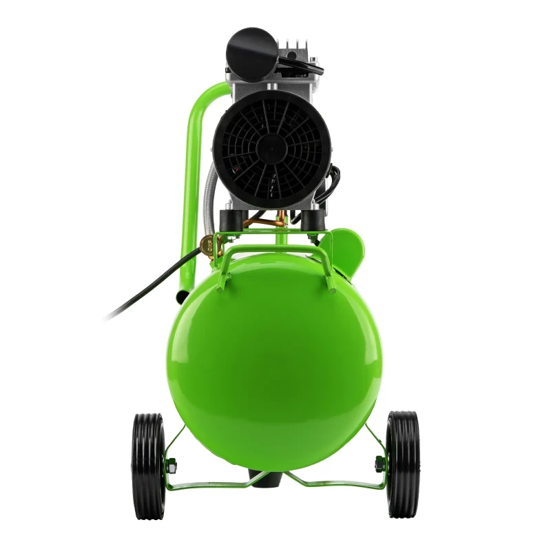 Компрессор безмаслянный малошумный МБ 1100/24,1100 Вт, 24 л, 170 л/мин Сибртех