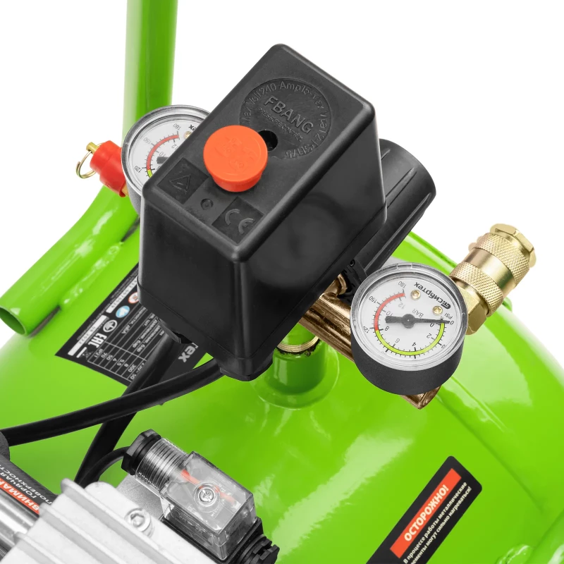 Компрессор безмаслянный малошумный МБ 2000/50, 2000 Вт, 50л, 300 л/мин Сибртех