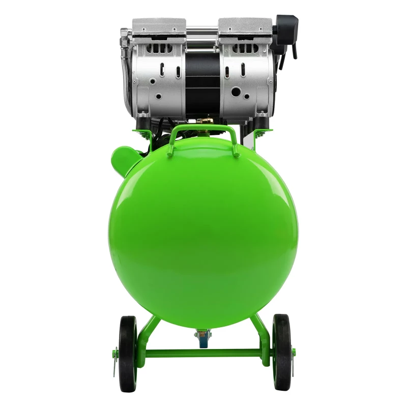 Компрессор безмаслянный малошумный МБ 2250/100, 2250 Вт, 100л, 400 л/мин Сибртех