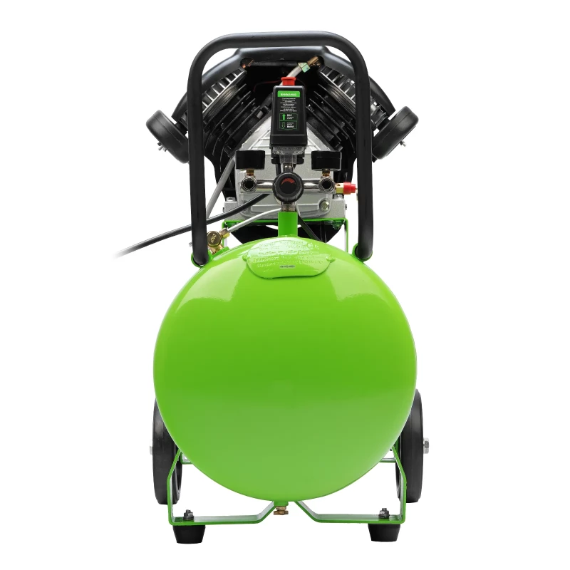 Компрессор воздушный КК-2200/100, 2,2 кВт, 350 л/мин, 100 л, прямой привод, масляный Сибртех