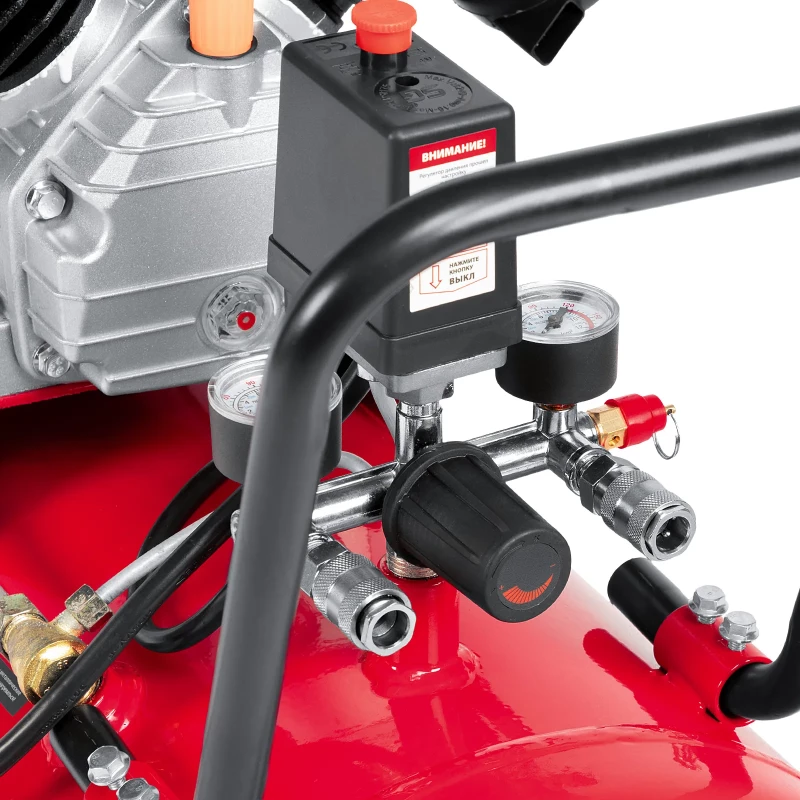 Компрессор воздушный КК-2200/100, 2,2 кВт, 350 л/мин, 100 л, прямой привод, масляный MTX