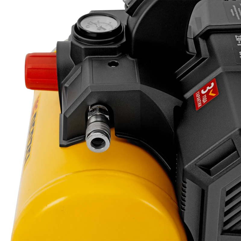 Компрессор DLS750/6 безмасляный малошумный 750 Вт, 140 л/мин,ресивер 6 л Denzel