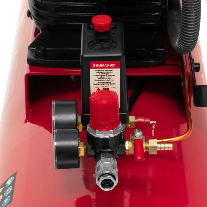 Компрессор воздушный ременный привод КР3000/100 3,0 кВт, 100 литров, 510 л/мин МТХ